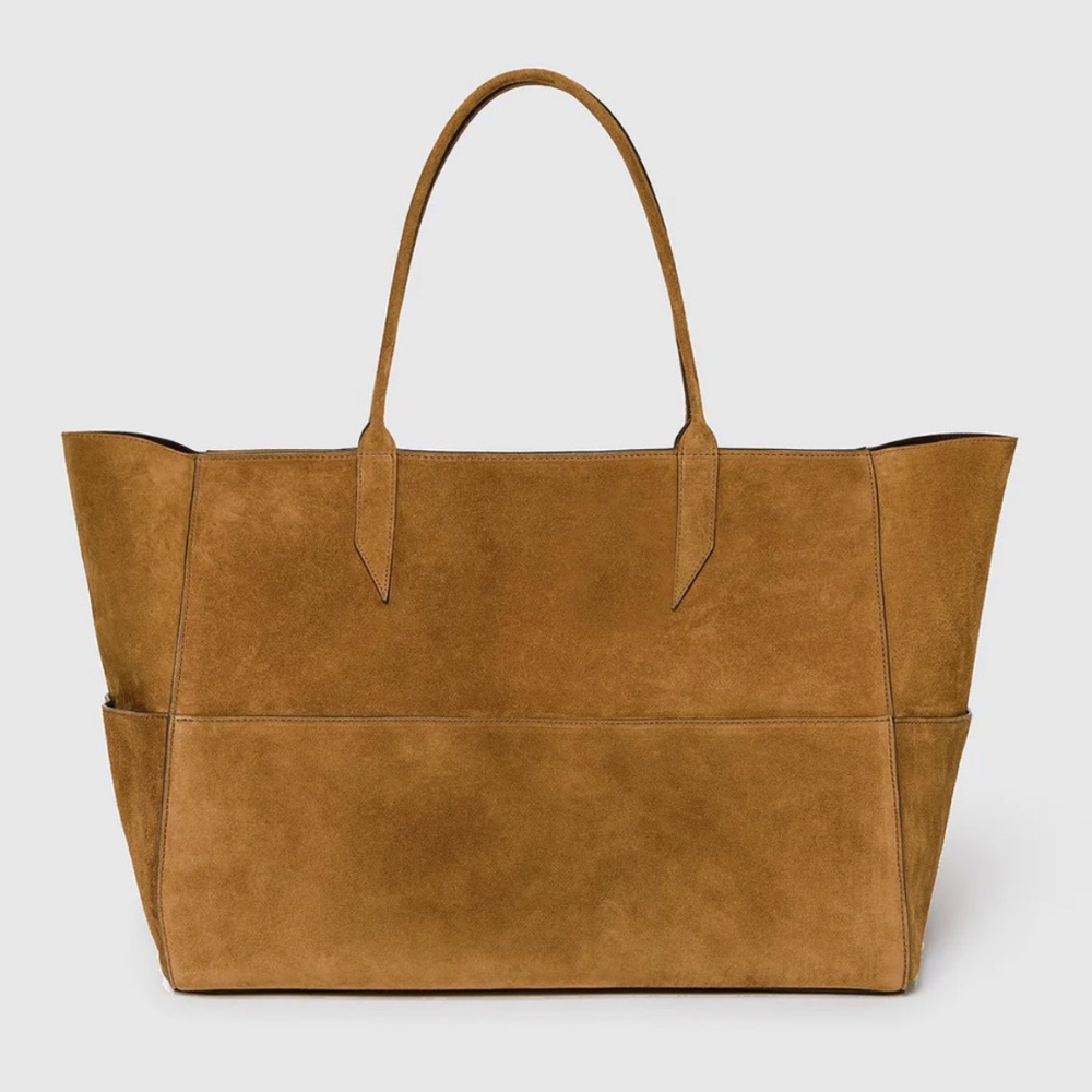 METIER - Incognito Large Suede Tote in Marrakech Color - MSRP $2950 - BNIB